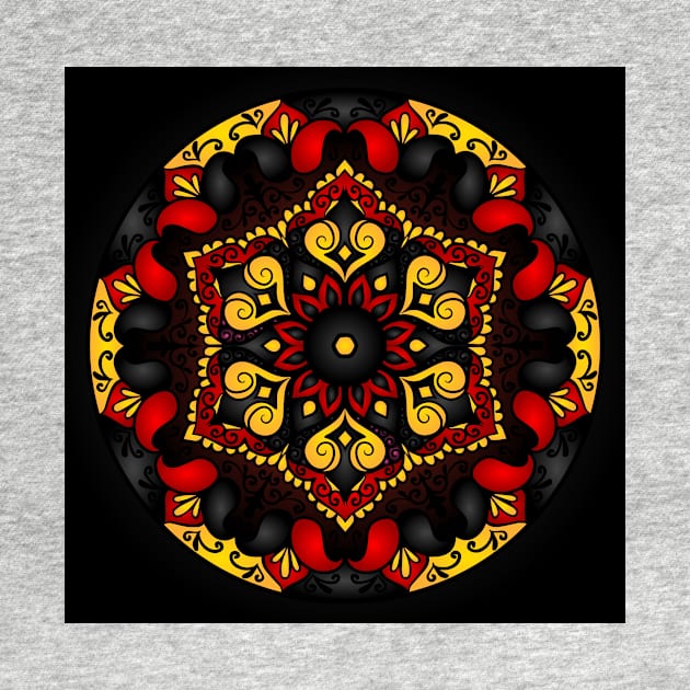 Floral Mandalas 287 (Style:5) by luminousstore